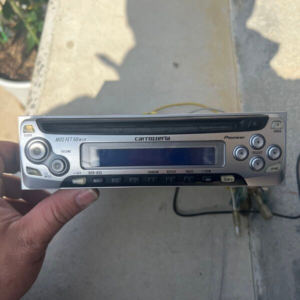 1DIN オーディオカロッツェリア