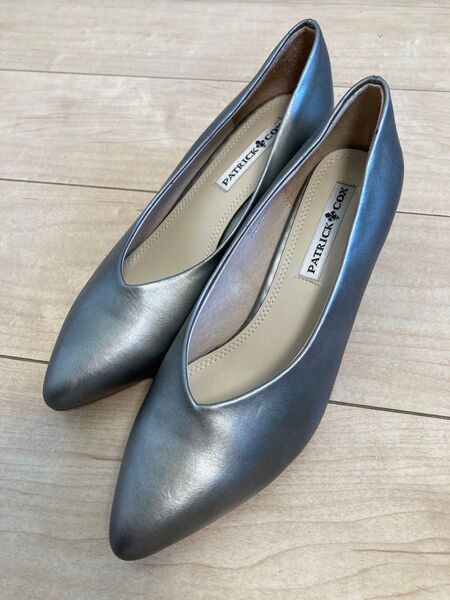 PATRICK COX パンプス シルバー 24.0cm
