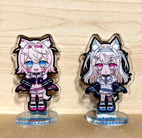 ホロライブ フワモコ ミニアクリルスタンド