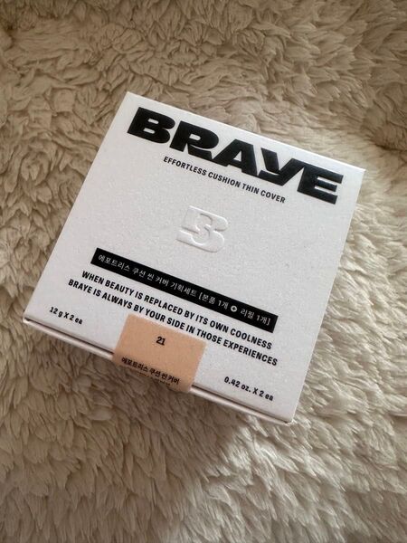 BRAYE ブレイ エフォートレスクッションシンカバー ファンデ 21 クッションファンデーション