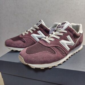 ☆新品☆ new balance(ニューバランス)メンズスニーカー ML373 ワインCOLOR 27cm