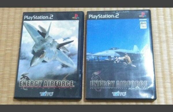 PS2 エナジーエアフォースとエナジーエアフォースエイムストライク TAITO