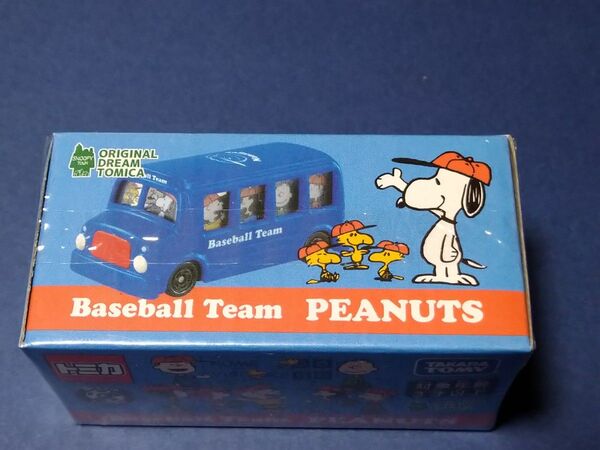 スヌーピータウン限定BaseballTeamPEANUTトミカ スヌーピートミカ ドリームトミカ