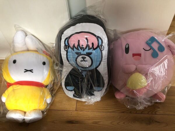 ぬいぐるみ ミッフィー ポケモン ラッキー krunk×winner