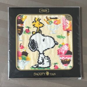 フェイラー × ピーナッツ FEILER × PEANUTS ハンカチ スヌーピー パフェ