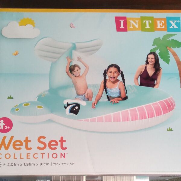 INTEX Wet Set Collection クジラ型フロート