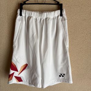 YONEX ハーフパンツ ホワイト ジュニアSサイズ