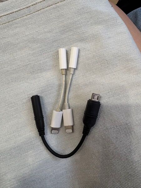 【バラ売り可】イヤホンジャック iPhone C アップル純正 タイプC