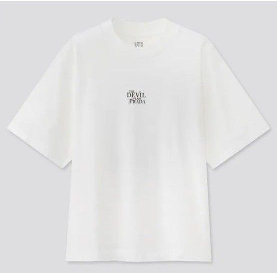 UNIQLOウーマン イン ムービーズ UT プラダを着た悪魔(半袖・リラックスフィット)