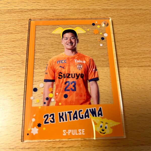 清水エスパルス パルちゃんデー限定デザインアクリルカード 北川航也