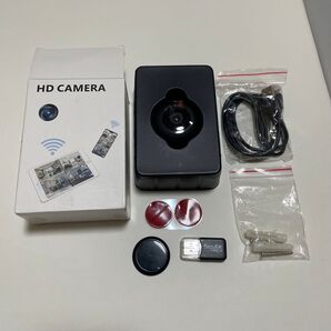 小型カメラ 防犯カメラ Wi-Fi機能 動き検出 暗視機能 ビデオオーディオ録音