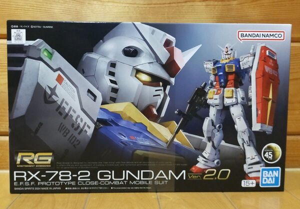 バンダイ 機動戦士ガンダム RX-78-2 GUNDAM Ver2 ガンダム RG 未組立