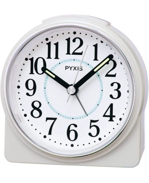 新型SEIKO 目覚まし時計 PYXIS !ダンダントーン・スイープセコンド!再値下げ品!