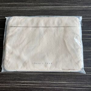 theory luxe PCケース ベージュ(生成り)未使用