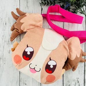 ワンダフルプリキュア犬飼こむぎ肩掛けぬいぐるみポシェット バッグ ぬいぐるみ わんだふるぷりきゅあ プリキュア 犬飼こむぎ