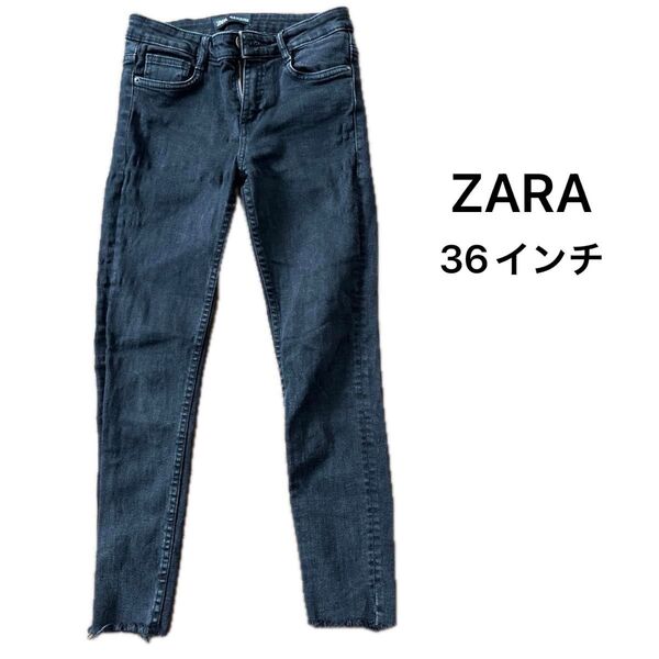 ZARA ザラ スキニーパンツ デニムパンツ 36インチ