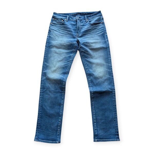 【ユーズド古着】AmericanEagle アメリカンイーグル デニムパンツ ジーンズ AIRFLEX スリム 32×32
