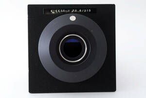 【希少な絞り付　極上品】　 SINAR ジナー　レンズボード　NIKKOR　W　210　5.6対応　カメラ　同梱可能　 #4221