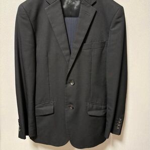 【美品】COMME CA ISM スーツ ブラック 黒 無地
