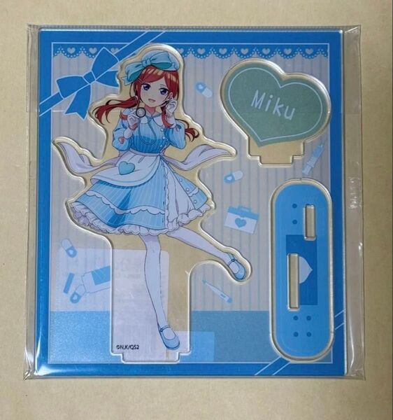 五等分の花嫁 三玖 TSUTAYA アクリルスタンド リボンナース