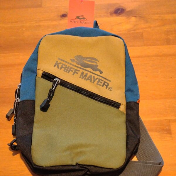 KRIFF MAYER クリフメイヤー ボディバッグ マルチカラー 新品未使用 タグ付き