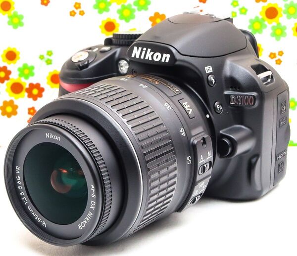 美品 ニコン Nikon D3100☆スマホに転送♪☆手振れ補正付き☆一眼レフ