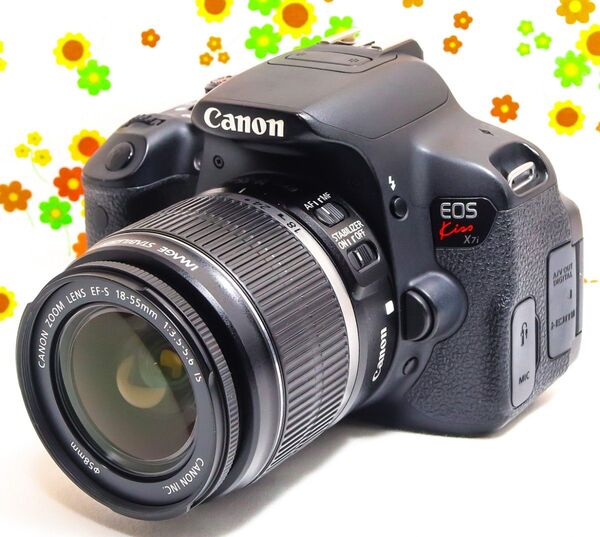 美品 キャノン Canon Kiss X7i☆高性能映像機能!☆スマホに転送☆