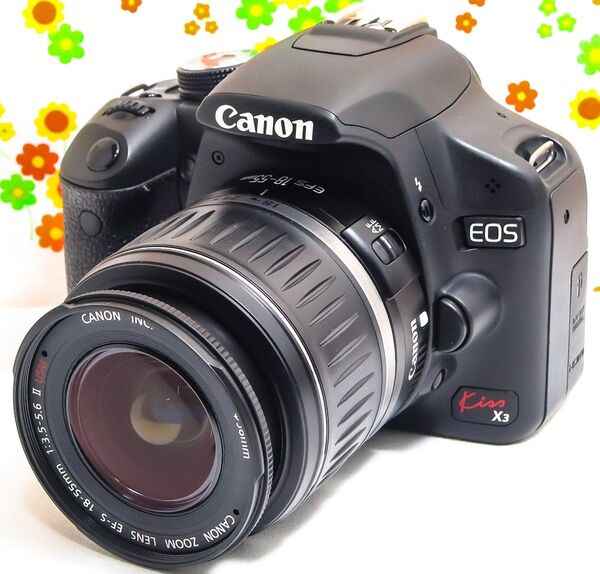 キャノン Canon kiss x3☆動画機能付☆お手頃価格☆スマホに転送