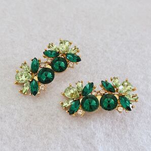 2個セット ハンドメイドのヘアクリップ
