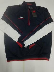  unused / sharing equipped /3L size / extra / gym uniform / physical training put on /tore shirt /3L/ New balance /NBS612/ navy blue / jersey / name embroidery / school / high school / motion /