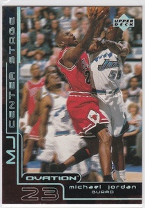 1998-99 Upper Deck OVATION[MICHAEL JORDAN(マイケルジョーダン)]No.CS4 CENTER STAGEインサートカード