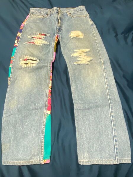 リーバイス 和風リメイクジーンズ LEVI’S