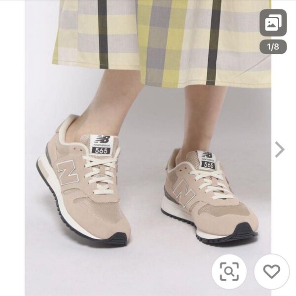 新品New Balance 565 ベージュ スニーカー