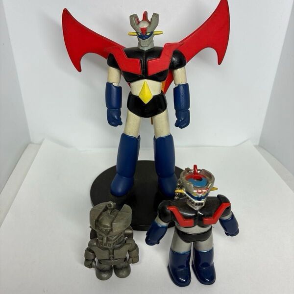 マジンガーZ フィギュア等 当時モノ 3点セット 永井豪 バンプレスト 東映動画 当時物