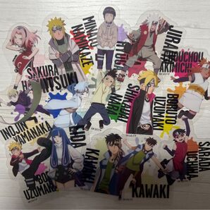 NARUTO ナルト ダイカットクリアステッカー