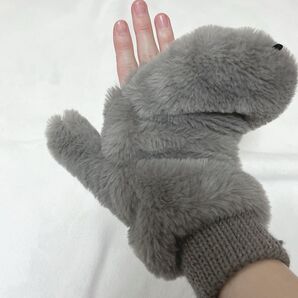 冬物SALE◎冬あったか ニット手袋 ミトン 2点セット