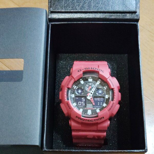 G-SHOCK 非売品 GA-100B-4AJF ウィルキンソン120周年限定デザイン