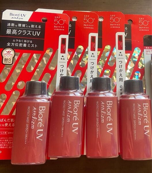ビオレUV アスリズム プロテクトミスト つけかえ用 70ml 4本
