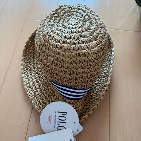 POLO BABY 麦わら帽子 48cm