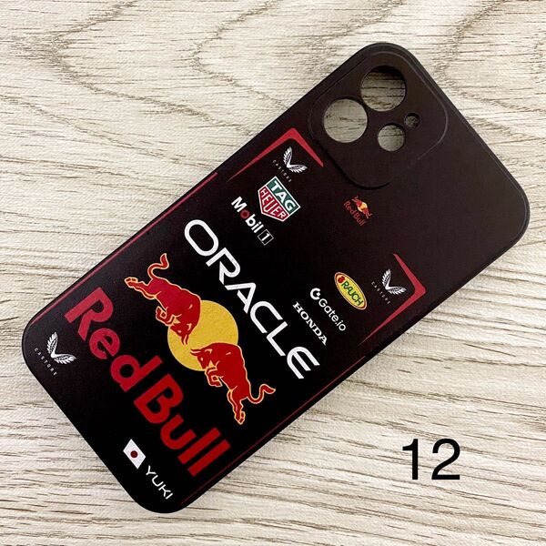 TSUNODA レーシング スーツ iPhone 12 ケース F1 レッドブル