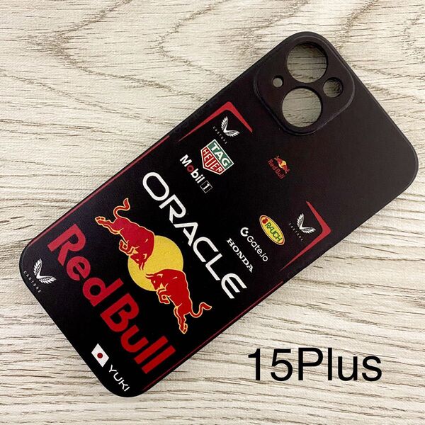 TSUNODA レーシング スーツ iPhone 15 Plus ケース F1 レッドブル