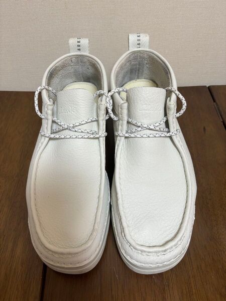 Clarks オリジンワラビー ホワイト 26.5(8.5)cm