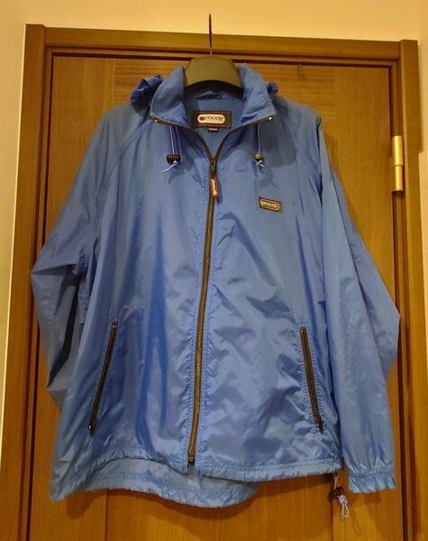 【古着】OUTDOOR ウインドブレーカー 青 アウトドア