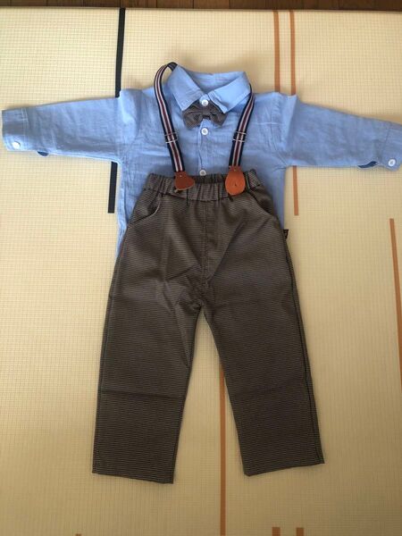 フォーマル 男の子 セットアップ 入園式 結婚式 スーツ 90cm