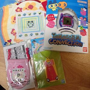 新品4点 たまごっちコネクション Connection らいんすとーんぱーぷる めろんそーだ ぴんくらめ ユニ Uni エンジェル