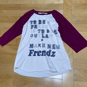 アールニューボールド 七分袖カットソー メンズ xl ラグランスリーブ