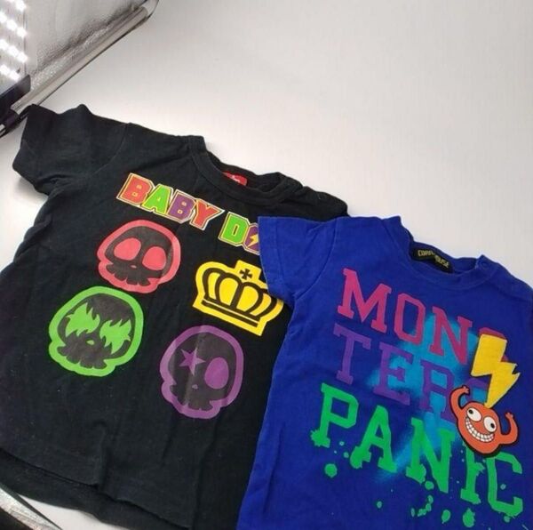 男の子 半袖 トップス Tシャツ ベビードール セット 90