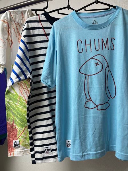 CHUMS サイズM 半袖カットソー 3着セット