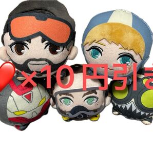 APEX Legends 寝そべりぬいぐるみ Vol.4 オクタン ミラージュ ワットソン コースティック レヴナント