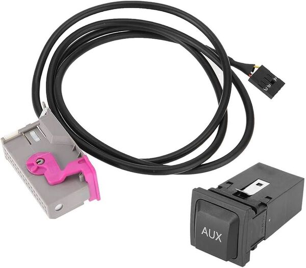 AUX入力ケーブルアダプターアウディA3A4 A6 B7 A8 TTR8用